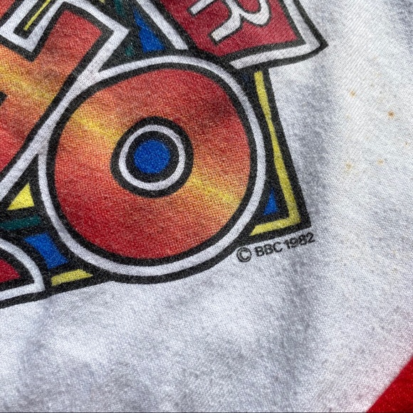 Vintage 1982 Doctor Who single stitch baseball tee - Picture 5 of 7